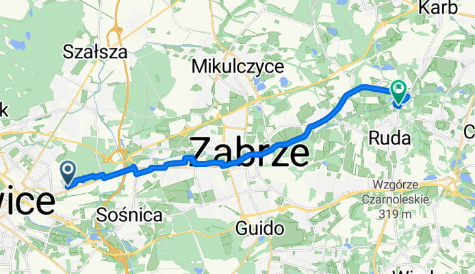 Jesionowa 3A do Na Łąkach 4A