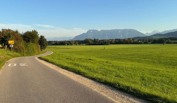 Foto 1 der Bikemap-Route "Abendrunde Freilassing - Surheim"
