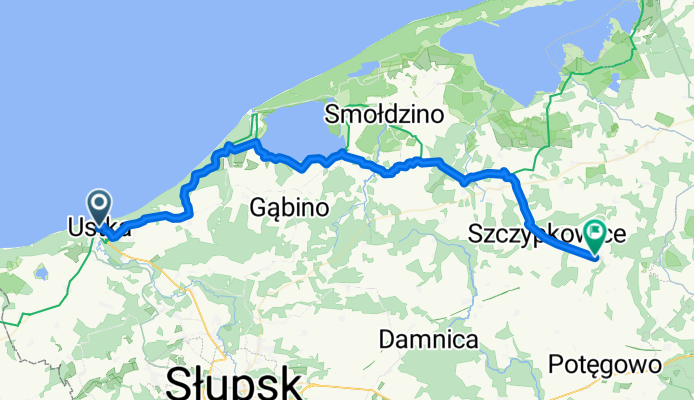 Ustka - Potęgowo