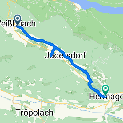 Weißbriach, Gitschtal nach Stocksteinerwand, Hermagor-Pressegger See