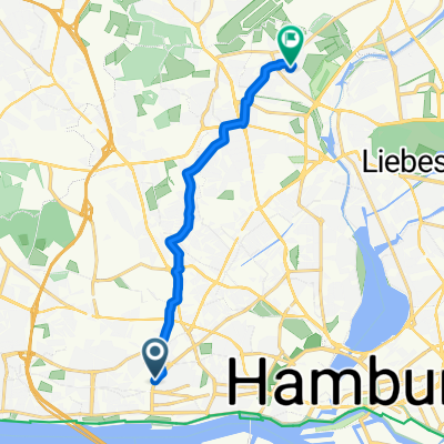 Paul-Nevermann-Platz, Hamburg nach Wigandweg, Hamburg