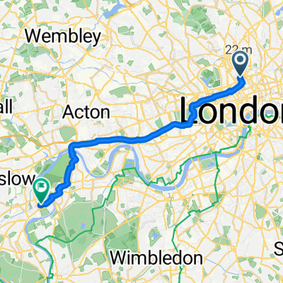 51.530, -0.127 to 51.454, -0.316