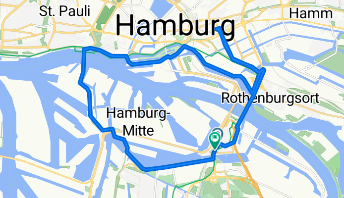 Veddeler Damm, Hamburg to Veddeler Damm, Hamburg