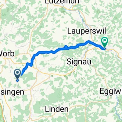 Von Gysenstein bis Langnau im Emmental