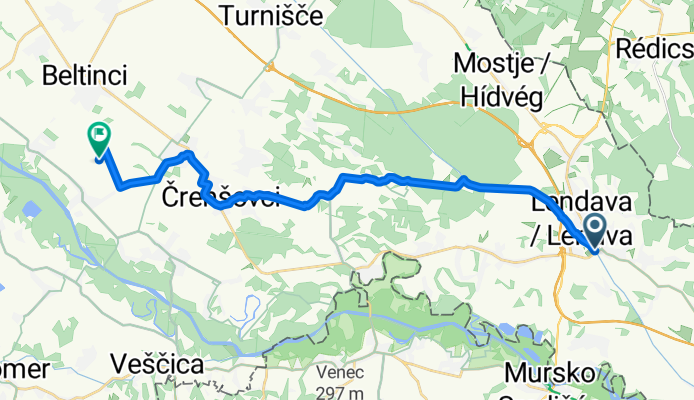 Lendava to MelinciFreedhof22km