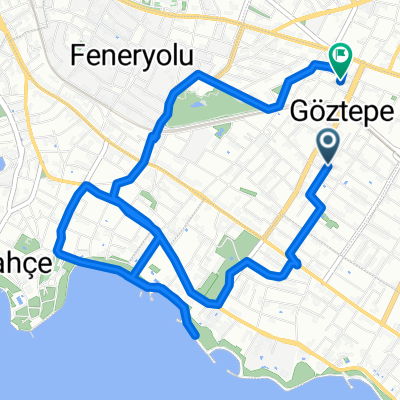 Avcı Sk., Kadıköy to Ege Hatboyu Sk., Kadıköy