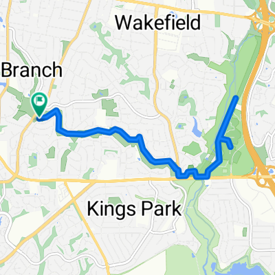 Long Branch to Wakefield Park and Back