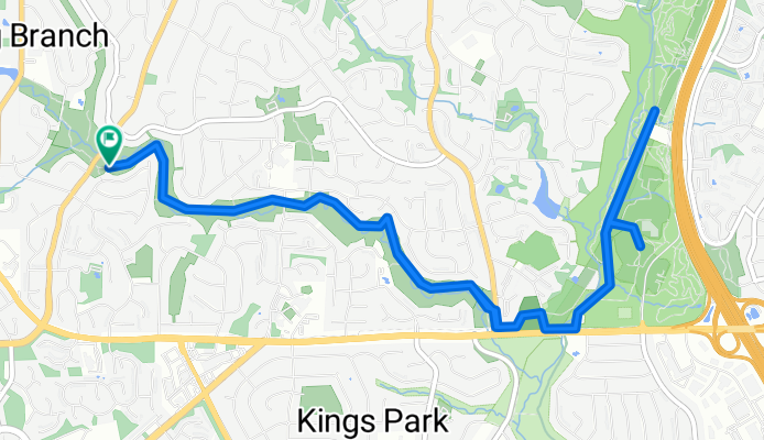 Long Branch to Wakefield Park and Back