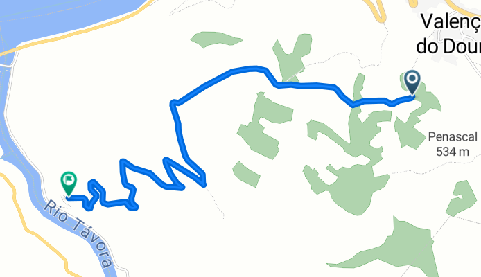 Rua do Fraguil, Valença do Douro to Valença do Douro, Valença do Douro