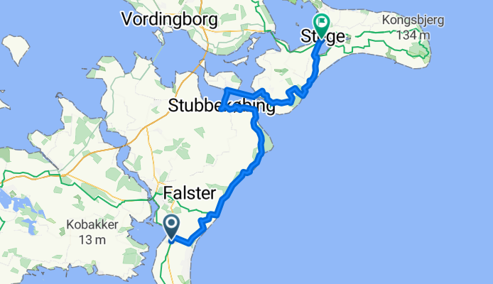 Etappe 2: Væggerløse - Stege