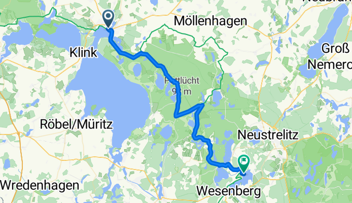 Kietzstraße, Waren (Müritz) nach An den Havelbergen, Userin