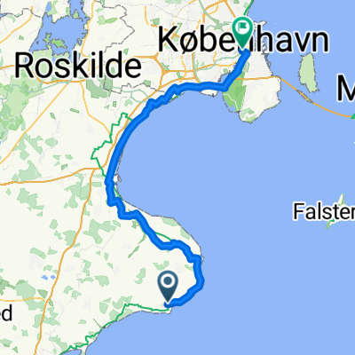 Etappe 4: Rødvig - Købehavn