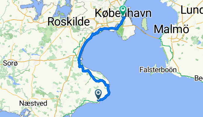 Etappe 4: Rødvig - Købehavn