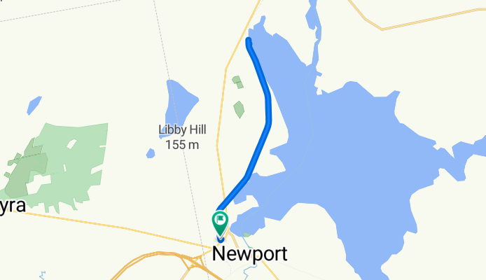 Lunt Rd, Newport to Lunt Rd, Newport