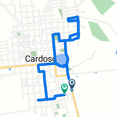 De Rua Luzia Magri Barbosa a Rua do Ceará