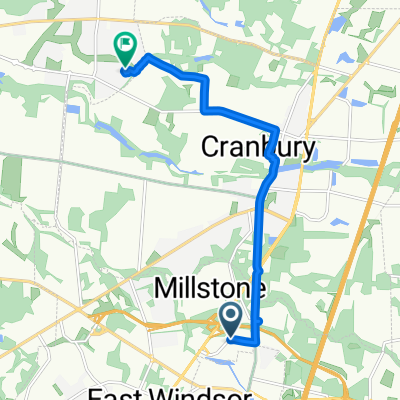 East Windsor to Ravens Crest Dr, Plainsboro