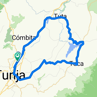 Ruta Tunja - Chivata - Toca - Tuta - Tunja