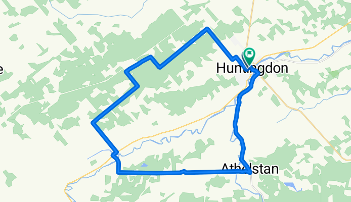 Rue Wellington, Huntingdon à Rue Wellington, Huntingdon