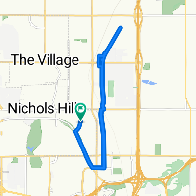 Huntington Ave, Nichols Hills to Huntington Ave, Nichols Hills
