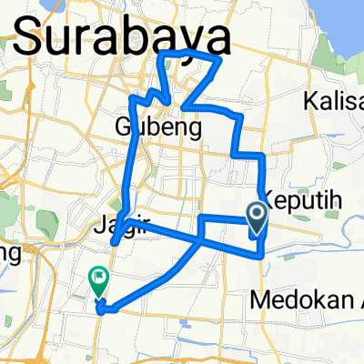 Jalan Raya Semampir to MPGH+5J3