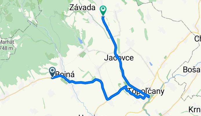 Cesta 499, Bojná až Družstevná, Prašice