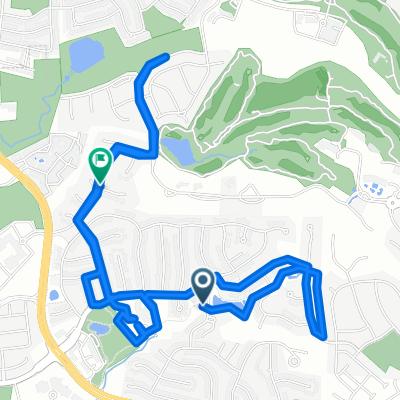 Broad Oaks Dr, Colorado Springs to Serenity Park Dr, Colorado Springs