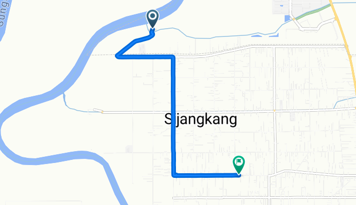 Jalan Tanpa Nama to Jalan Kampung Medan 2293a