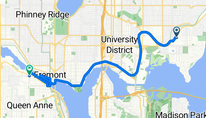 Sand Point Way NE, Seattle to 3rd Ave W, Seattle