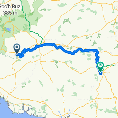 From Châteauneuf-du-Faou to Frossay