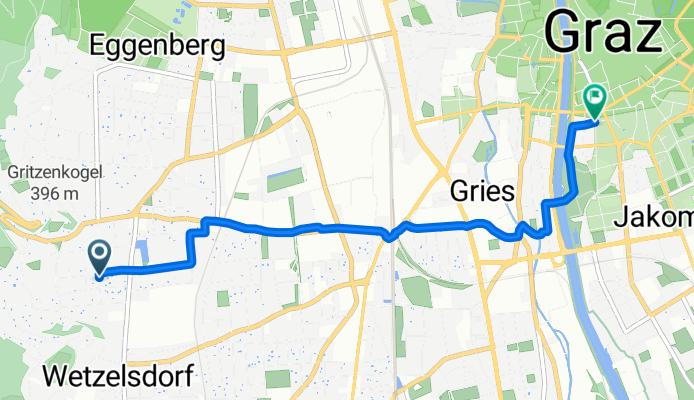 Josef-Posch-Straße, Graz nach Keesgasse, Graz