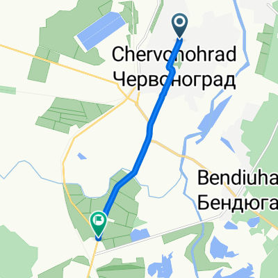 Андрея Шептицького вулиця, Червоноград до Львівська вулиця, Червоноград