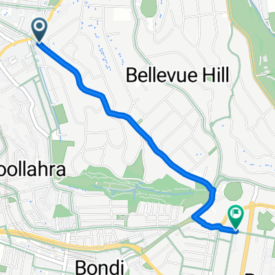 Transvaal Ave, Double Bay to Penkivil St, Bondi