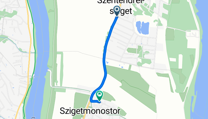 Csóka utca - Kossuth utca