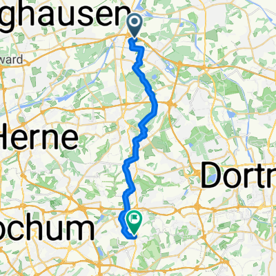 Hagenstraße, Castrop-Rauxel nach Hauptstraße, Bochum