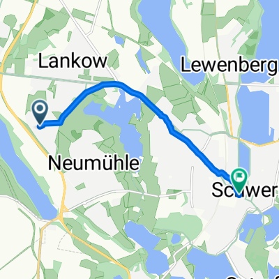 Barther Straße, Schwerin nach Mecklenburgstraße, Schwerin