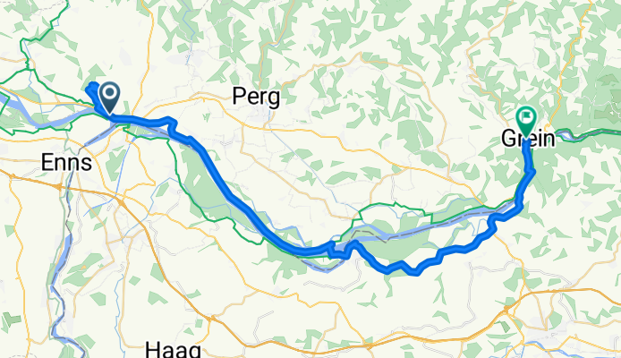 Heindlkai, Mauthausen - Kreuznerstraße, Grein