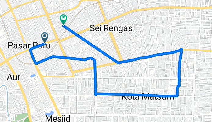 Jalan Kapuas B to HMPP+6J2