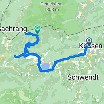 Dorf nach Wandbergalm