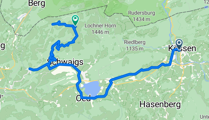 Dorf nach Wandbergalm