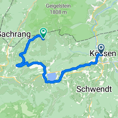 Dorf nach Wandbergalm