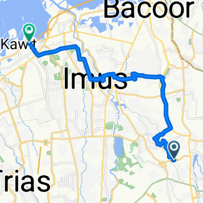 Avenida Rizal, Bacoor City to Kaingen, Kawit