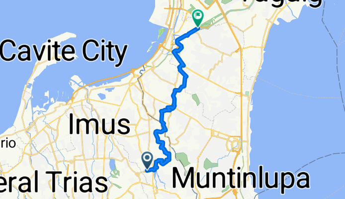Avenida Rizal, Bacoor City to C-5 Road Extension, Pasay