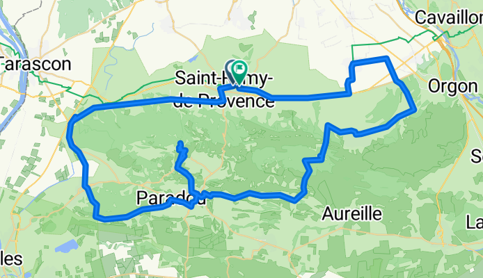 Saint-Rémy-de-Provence - Baux neu 85km