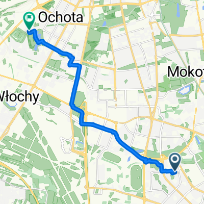 Zamiany, Warszawa do Filipinki, Warszawa