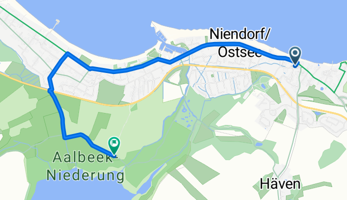 Am Wittinghaaf, Timmendorfer Strand nach Timmendorfer Strand