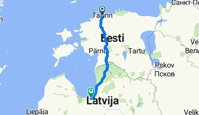 best route But go to Pärnu