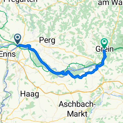 Heindlkai, Mauthausen - Hauptstraße, Grein