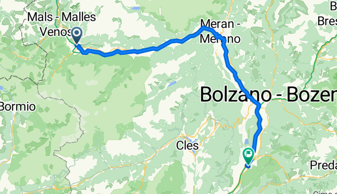 Route zu KARINA Lauben Lodge