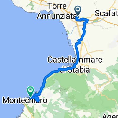 Via Plinio, Pompeii to Piazza Marina d'Equa, Vico Equense