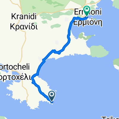 Porto Heli nach Ermioni